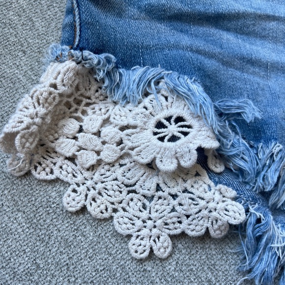 High rise jean shorts - Picture 2 of 2